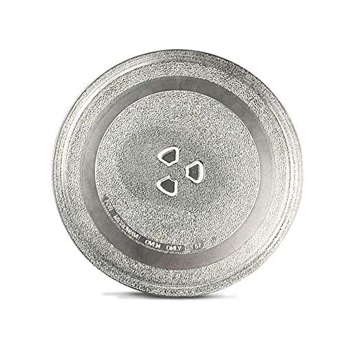 9.6” Small Microwave Glass Turntable - Compatible with Panasonic F06016D00XN & A06015G10XN, 9-5/8” Replacement Plate for Insignia 252100500496, 245mm for Galanz Nostalgia - Image 4