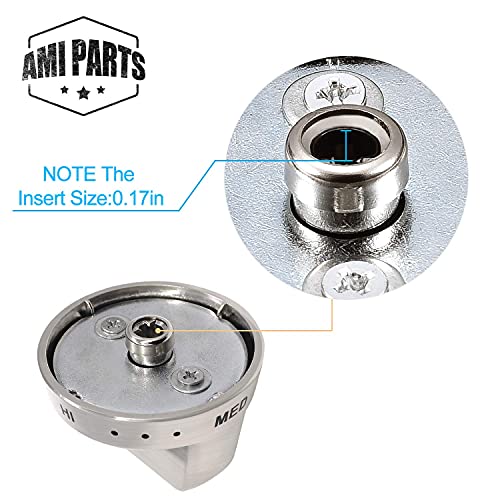 DG64-00473A Gas Stove Control Knob Replacement for Samsung Oven Range, 5Pcs - Image 4