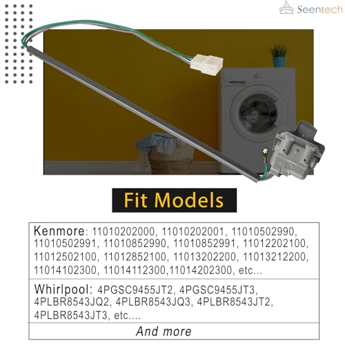 3949247 Washer Lid Switch by Seentech, Fit for Whirlpool & Kenmore Washing Machines - Replaces Part Number: 3949247VP,3949247V, AP5983746, 3949237, 3949239, PS11722098, PS350434 - Image 5
