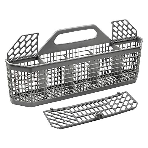 WD28X10128 Dishwasher Silverware Basket Gray By AMI PARTS (19.7"x3.8"x8.4")