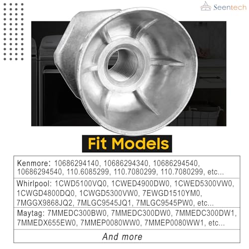 Seentech 8066184 Dryer Motor Pulley 29 - Image 6