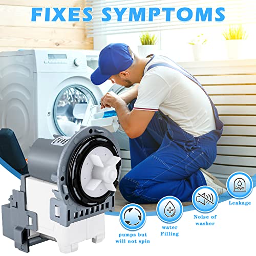 New Washer Drain Pump DC31-00054D DC31-00187A PX3516-01 for Samsung - Image 8