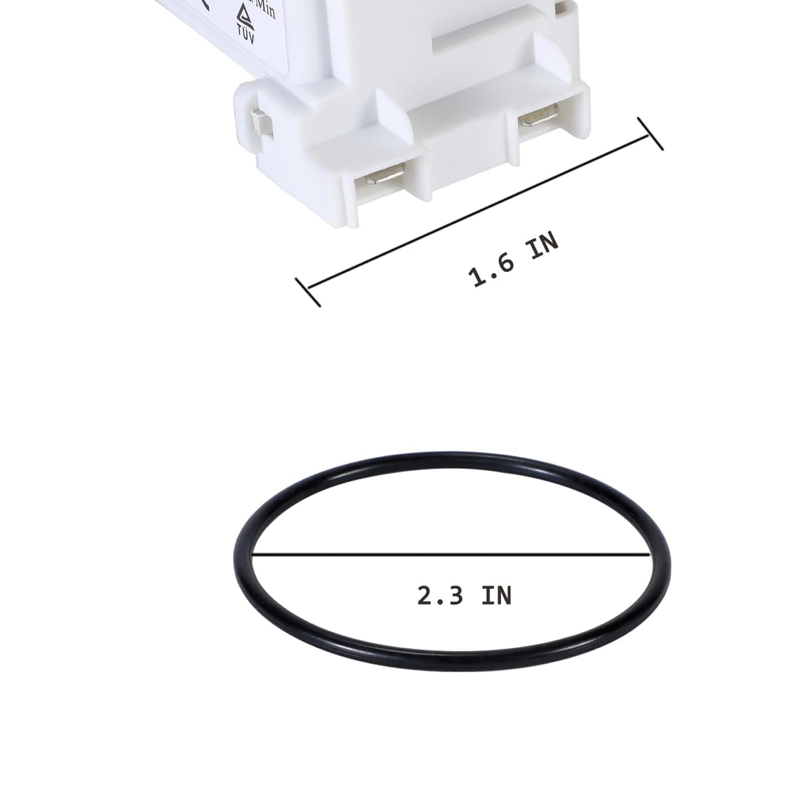 Drain Pump for LG WM2016CW WM3670HVA/HWA WM9000HVA/HWA WM2301HR/HW Washer - Image 5