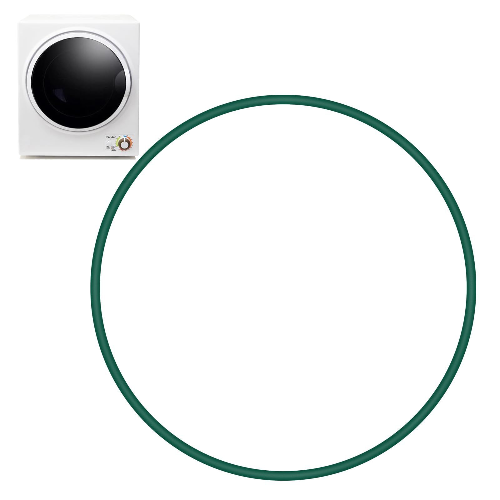 Dryer Blower Fan Belt Mini Compact Dryer(1.50 Cu.ft)- Replacement for Panda PAN725SF - Image 6