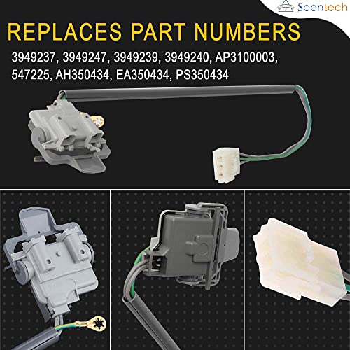 3949247 Washer Lid Switch by Seentech, Fit for Whirlpool & Kenmore Washing Machines - Replaces Part Number: 3949247VP,3949247V, AP5983746, 3949237, 3949239, PS11722098, PS350434 - Image 7