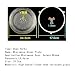 9.6” Small Microwave Glass Turntable - Compatible with Panasonic F06016D00XN & A06015G10XN, 9-5/8” Replacement Plate for Insignia 252100500496, 245mm for Galanz Nostalgia - Image 7