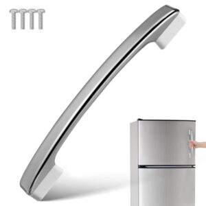 BESTYASH Universal Refrigerator Door Handle Replacement Plastic Fridge Handle Repair Part with Screws for Freezer Refrigerator Accessories Door Parts Commercial and Home Use