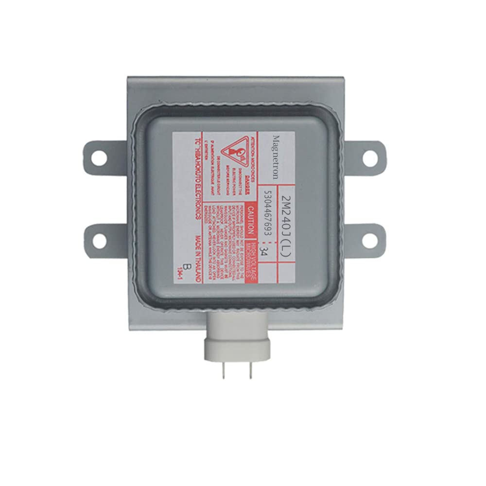 5304467693 Microwave Magnetron 2M240J(L) for Whirlpool Frigidaire GE Microwave Oven Repair Parts Replaces W10216360, 5308012891, 5304408930, 5303306813, 396112000, WB27X10249, 2M248J 2M253J Magnetron - Image 5