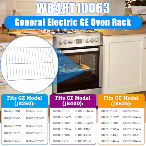 UPGRADE WB48T10063 Stove Oven Rack for GE Oven Rack Replacement 24 x 17 IN - Image 8