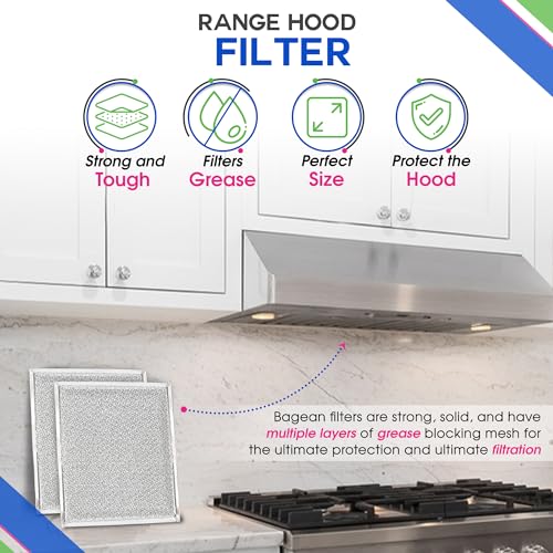 Stove Vent Filter 10.5x8.75" 97006931 Fits Nutone Broan Range Hood Filter - Image 3