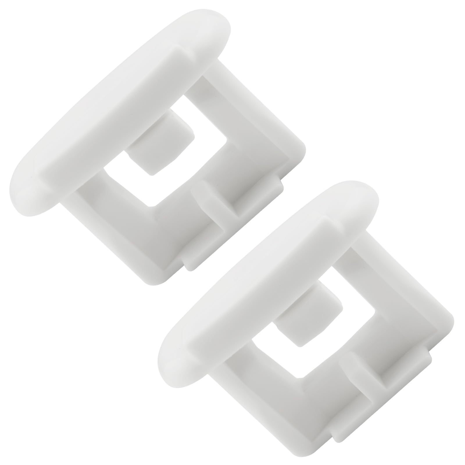 2 Pack WD12X10304 Dishwasher Upper Rack Slide End Cap Stop Clip Replacement Part by JPKTA Compatible with GE Hotpoint Kenmore Dishwashers Top Rack Repalces AP4484666 WD30X97 1556527 WD12X0344 - Image 7