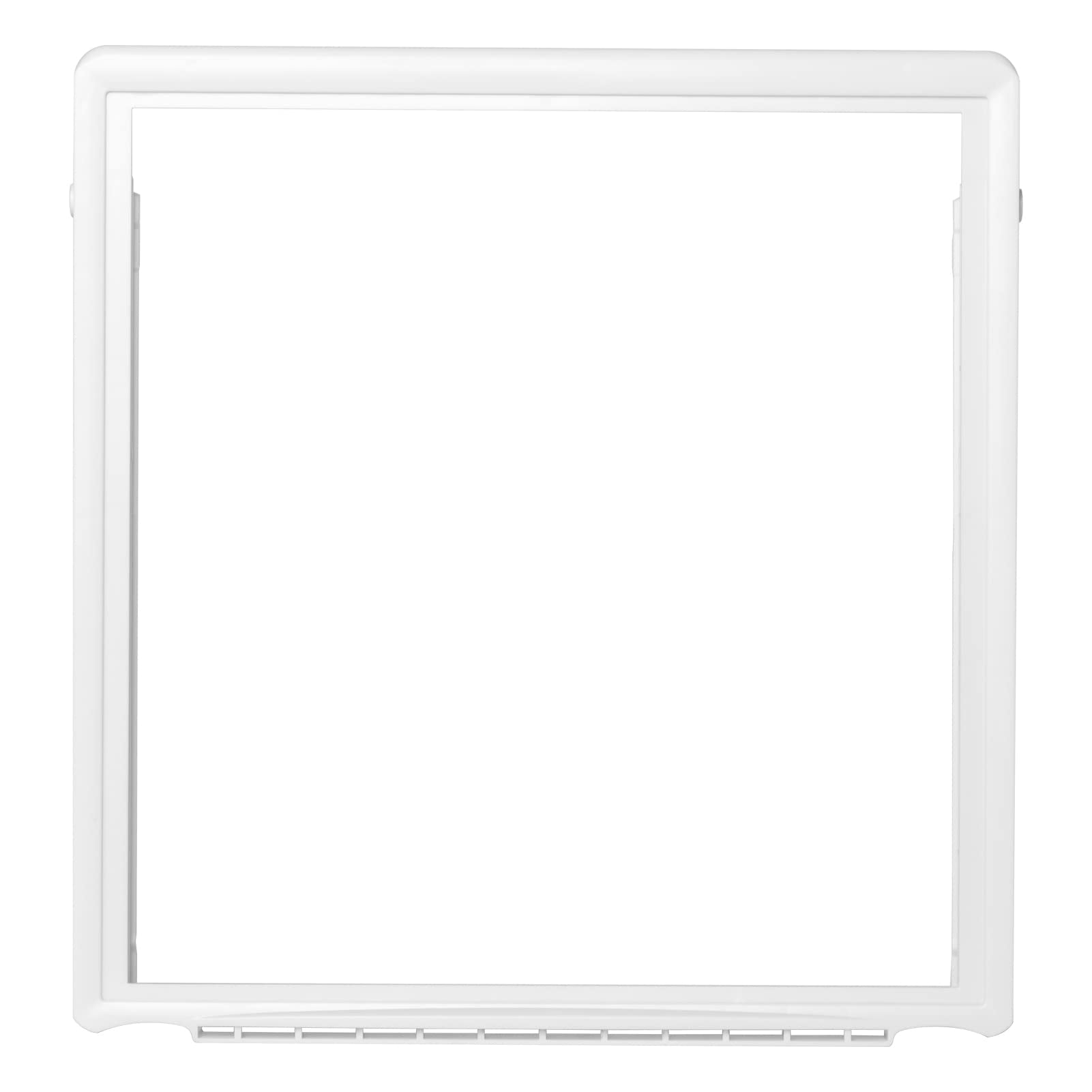 241969501 Shelf Frame without Glass Refrigerator, Refrigerator Compatible with Frigidaire Shelf Replacement Refrigerator Crisper Drawer Pan Cover Parts LFSS2612TF0, FGHS2631PF4A, FFSS2615TS0 Shelves - Image 3