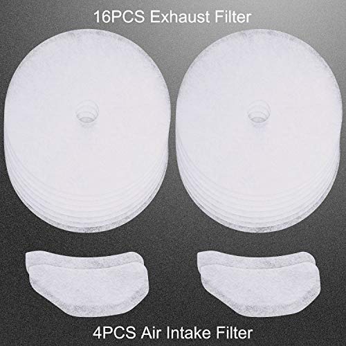 20 PCS Dryer Exhaust Filter for Panda-365 days QA-Lint Filter Cloth Dryer Replacement Include 16 Exhaust Filters & 4 Air Intake Filters fit for Son.ya, A.vant, Magic Chef Dryers-BY AMI PARTS - Image 8