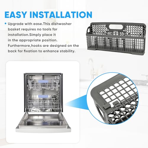 Universal Dishwasher Silverware Basket Replacement WP8562043 8531233 - Image 8