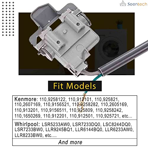 Seentech 285671 Washer Lid Switch - Fit for Whirlpool Kenmore Washing Machines - Replaces Part Numbers: 285671V, AP3094500, 3352629, 3352631, 3352634, 3355808, AH334600, EA334600 - Image 5
