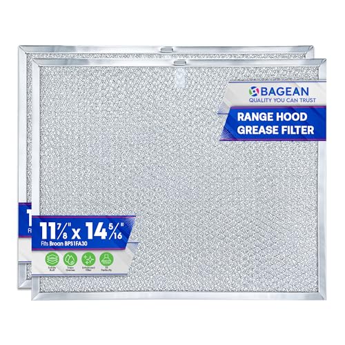 Stove Vent Filter 11.8x14.3" BPS1FA30 Fits Nutone Broan Range Hood Filter