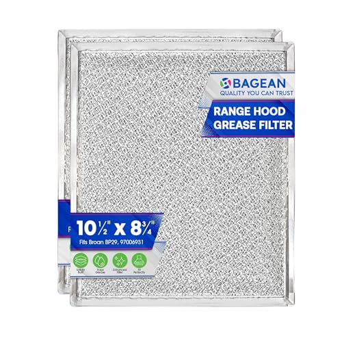 Stove Vent Filter 10.5x8.75" 97006931 Fits Nutone Broan Range Hood Filter
