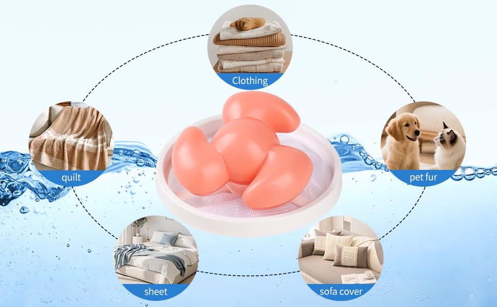 Washing Machine Lint Catcher & Hair Catcher for Top Load Washer - Reusable Floating Pet Hair Remover, 8 Pack Mixed 3 Colors - Image 5