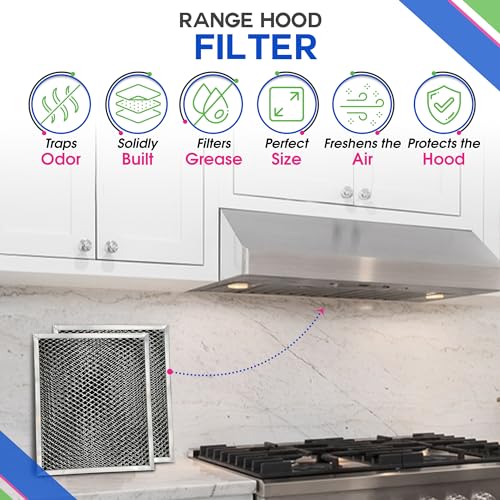 Stove Vent Filter 10.5"x8.8" 97007696 Fits Nutone Broan Range Hood Filter - Image 4