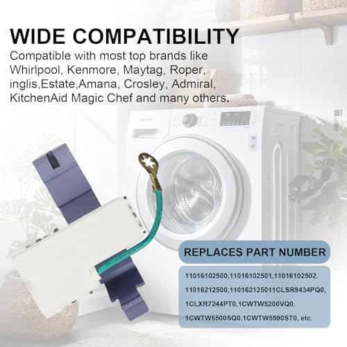 Sikawai 8318084 Washer Lid Switch Replacement Part Compatible with Whirl-Pool Ken-More Washers Replaces AP3180933 PS886960 WP8318084 AP6012742 ES8084 PS11745957 TJ90ES8084 6 Pack - Image 8