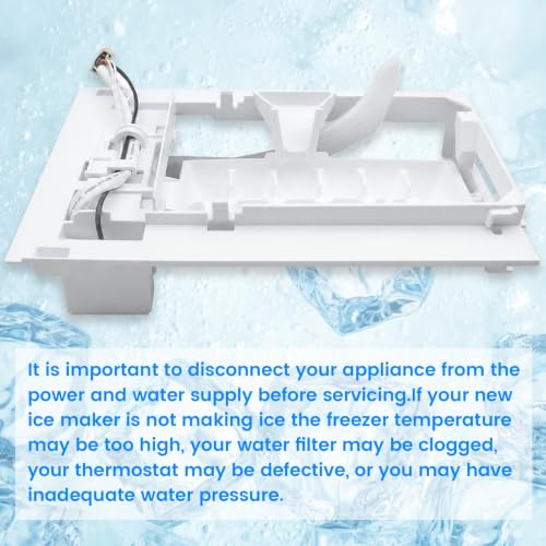 Upgraded AEQ72909603 AEQ72909602 Ice Maker Assembly for LG Refrigerator - Image 6