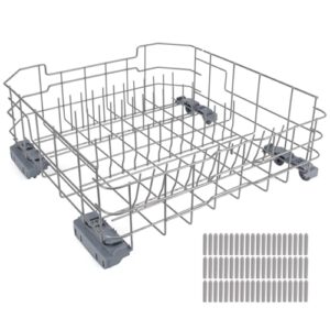WD28X34744 WD28X26099 Dishwasher Lower Rack Compatible with GE Dishwashers