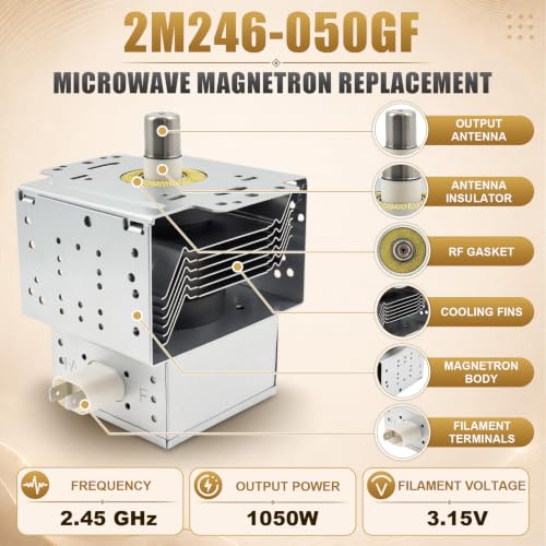 2M246 050GF 6324W1A001L Microwave Magnetron Compatible with LG - Image 6