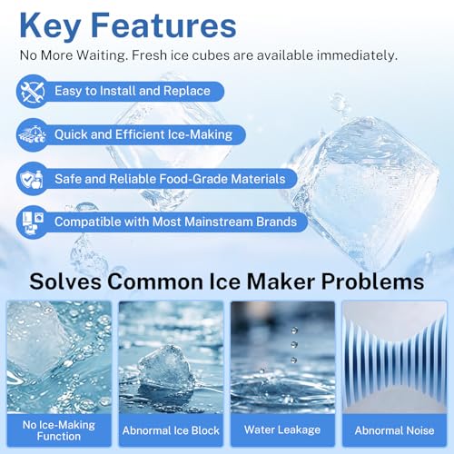 Nurfosttek 2198597 Ice Maker, 185W 115V 60Hz, Fit for Whirlpool, Maytag - Image 6