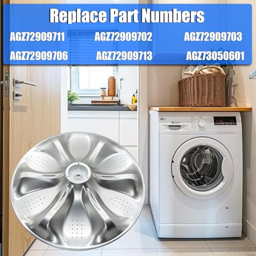 AGZ72909711 Agitator Plate With 5006EA3009B Washer Pulsator Cap, Washplate Pulsator Assembly Compatible with Kenmore, LG Washer, Replaces AP6800730, AGZ72909702, AGZ72909713, AGZ72909703 - Image 6
