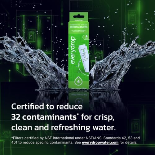 everydrop by Whirlpool Ice & Water Refrigerator Filter 4, Green, EDR4RXD1 - Image 4