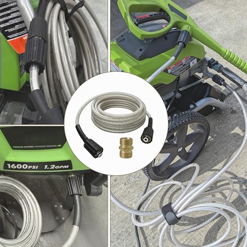 25ft Pressure Washer Hose for Ryobi Power Washer Replacement Part#308835065 - Image 8