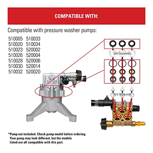 Simpson Replacement Water Seal Kit for Pressure Washer Pumps - Image 7