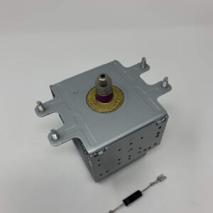 NEW Primeco WB27X10017, OM75P(10) Microwave Magnetron Compatible GE, made by OEM Parts Manufacturer 254542, AP2025937, WB27X10017, WB27X10370, WB27X10475, PS239126, 254542, AP2025937-2 Year Warranty