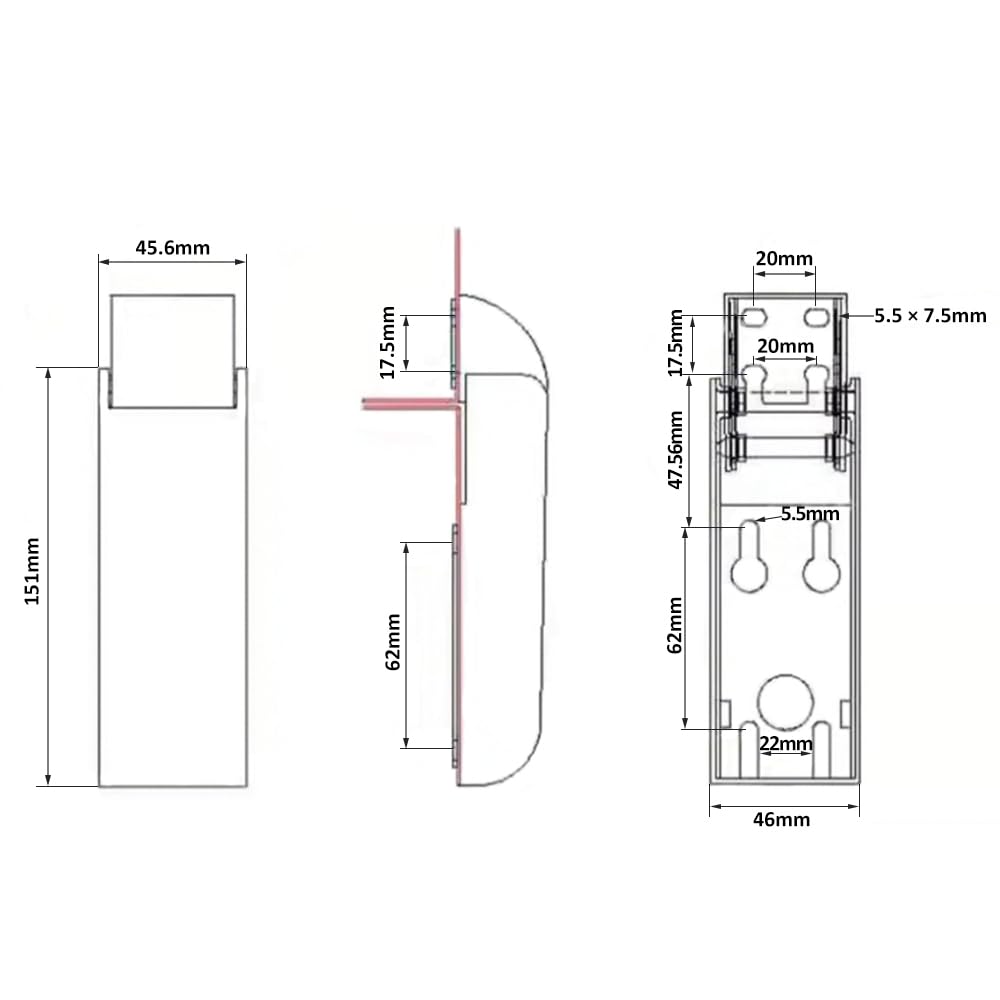 Universal Freezer Lid Hinge with Spring and White Cover – Metal Replacement Part for Chest Freezer Repair, Coolers, Refrigerators – Rust-Resistant, Easy to Install - Image 5
