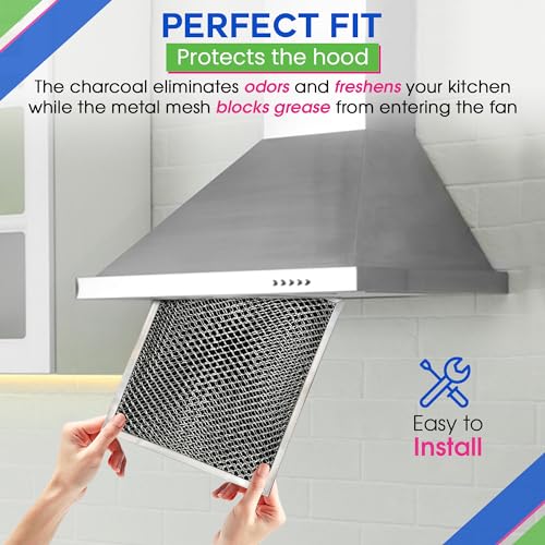 Stove Vent Filter 10.5"x8.8" 97007696 Fits Nutone Broan Range Hood Filter - Image 8