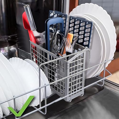 Dishwasher Cutlery Basket (9 x 3 x 10.3 inches) Fit For samsung DD82-01112A / DD94-01013A / DD97-00250A Silverware Utensil Basket - Competible With Samsung, whirlpo-l, Bosch etc. Parts DD82-01384A - Image 8