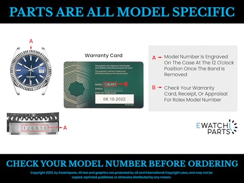 Ewatchparts BEZEL INSERT TENSION FLAT SPRING Compatible With VINTAGE TUDOR SUBMARINER 79090 WATCH - Image 4