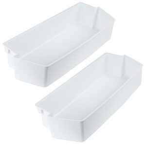 2 PACK 2187172 Refrigerator Door Shelf Bin for Frigidaire Door Bin Parts