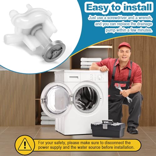 Lucky Seven 202203 Washer Drain Pump for Maytag Washer,Replaces 202203, 202540, 6-2022030, WP6-2022030 - Image 8