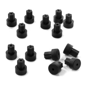 W10919249 Stove Grate Rubber Feet for Samsung Range Grate Feet (14 Pack)