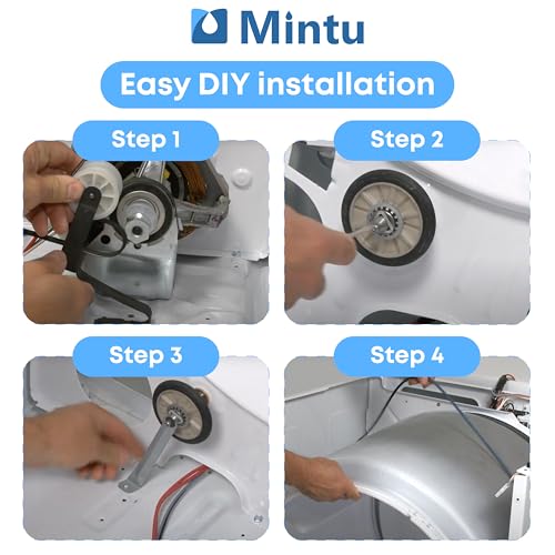 4392065 Dryer Repair Pulley Rollers Kit Replacement For Amana NED4655EW1 WED5590VQ0 Whirlpool WED7000DW1 WED4800XQ3 WED5000DW2 Maytag MEDC300BW0 MEDC200XW3 MEDC400VW0 Cabrio Kenmore 80 Series - Image 8