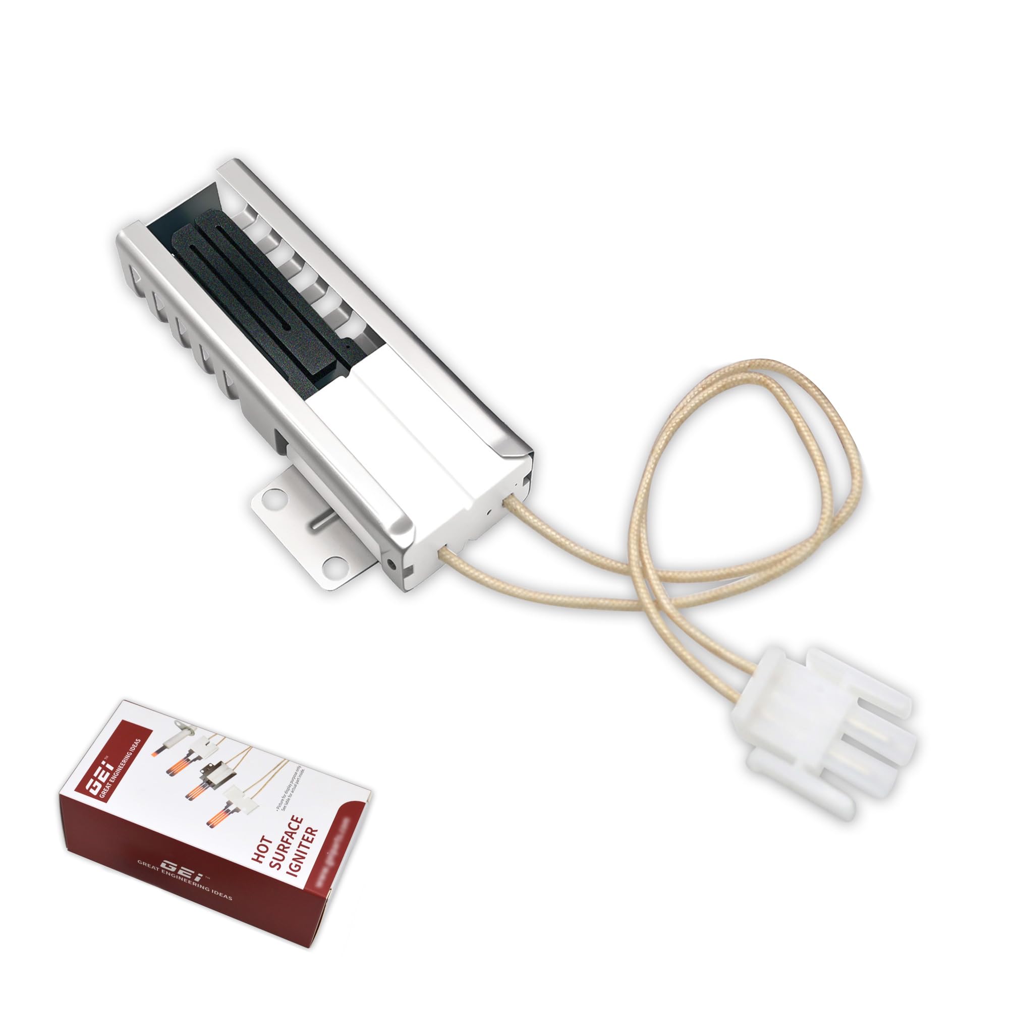 GEIparts DG94-00520A DG94-01441A Gas Range Oven Flat Igniter for Stove, Ignitor Replaceable AP5577941, PS4241428, 114491, 2692271 - Image 6