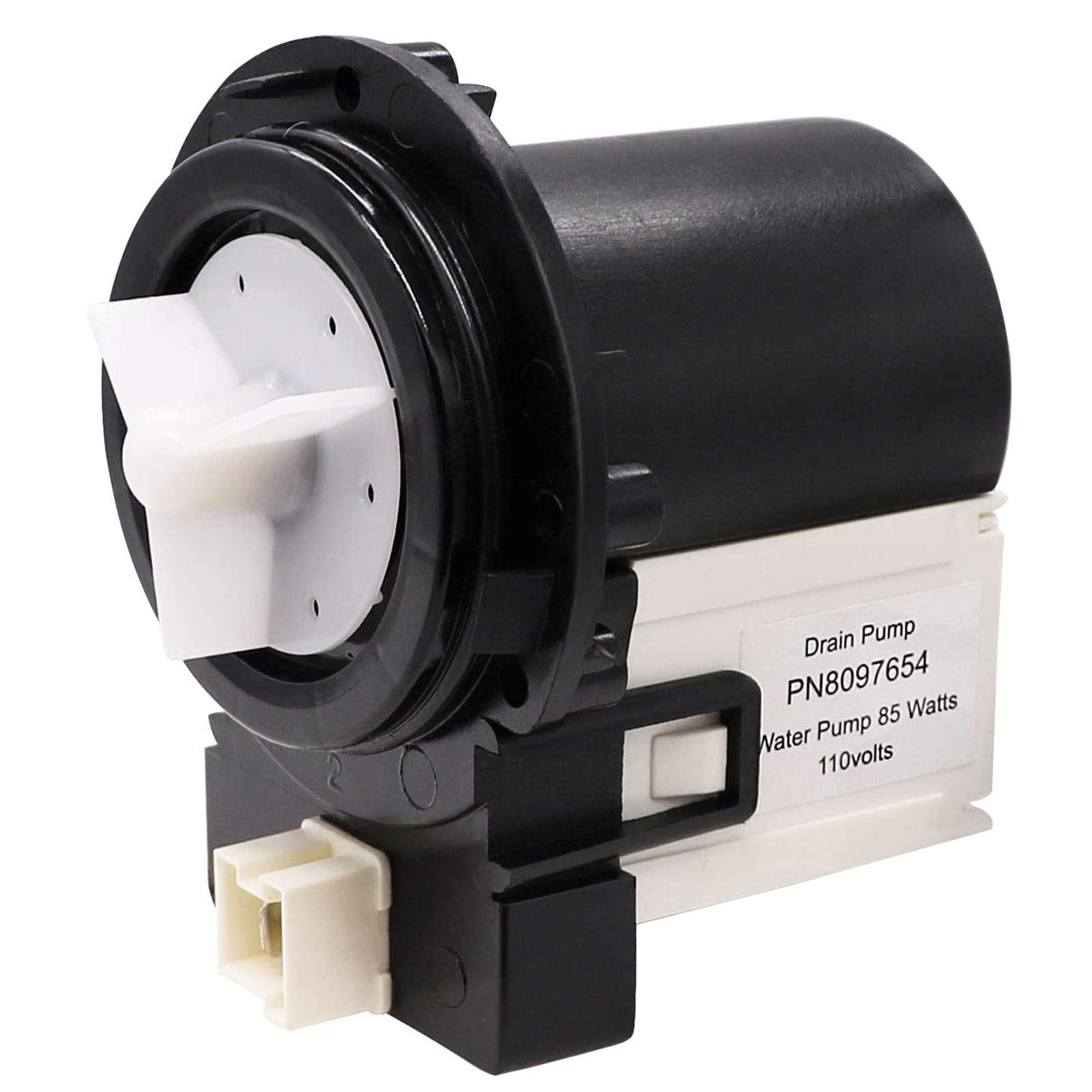 【2026 UPGRADED】DC31-00054A Washer Drain Pump Water Motor Assembly (85 Watts 110 Volts) by Beaquicy - Replacement for Ken-more Sam-sung Washing machine - Replaces DC31-00016A AP4202690 62902090 - Image 6