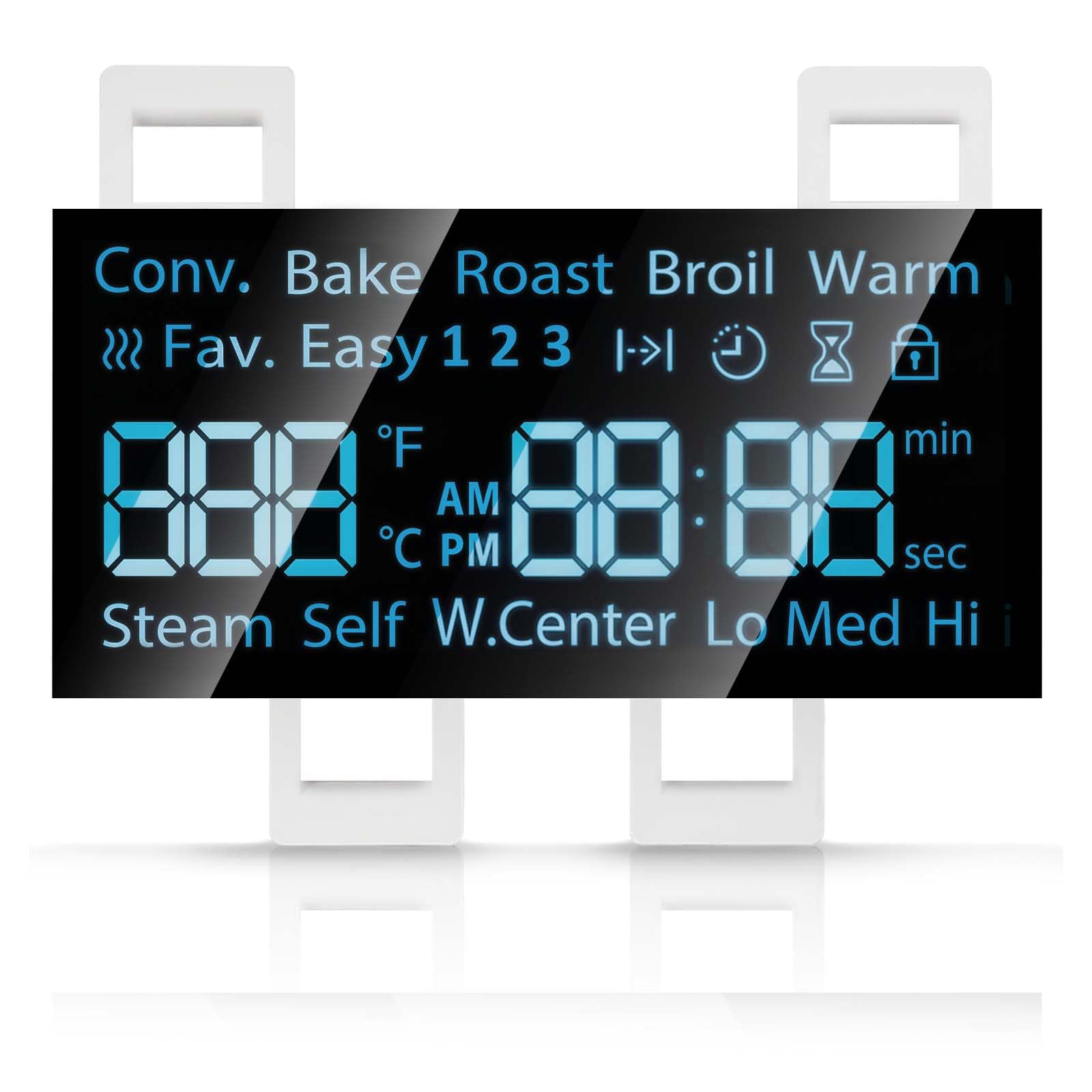 New DE07-00129A Range LED Display Board Fit for Samsung Electric Range - Oven/Stove, Better Than Oem Quality, Fits Model NE59J7630SB NE59J7630SG NE59J7630SS NE59J7630SW