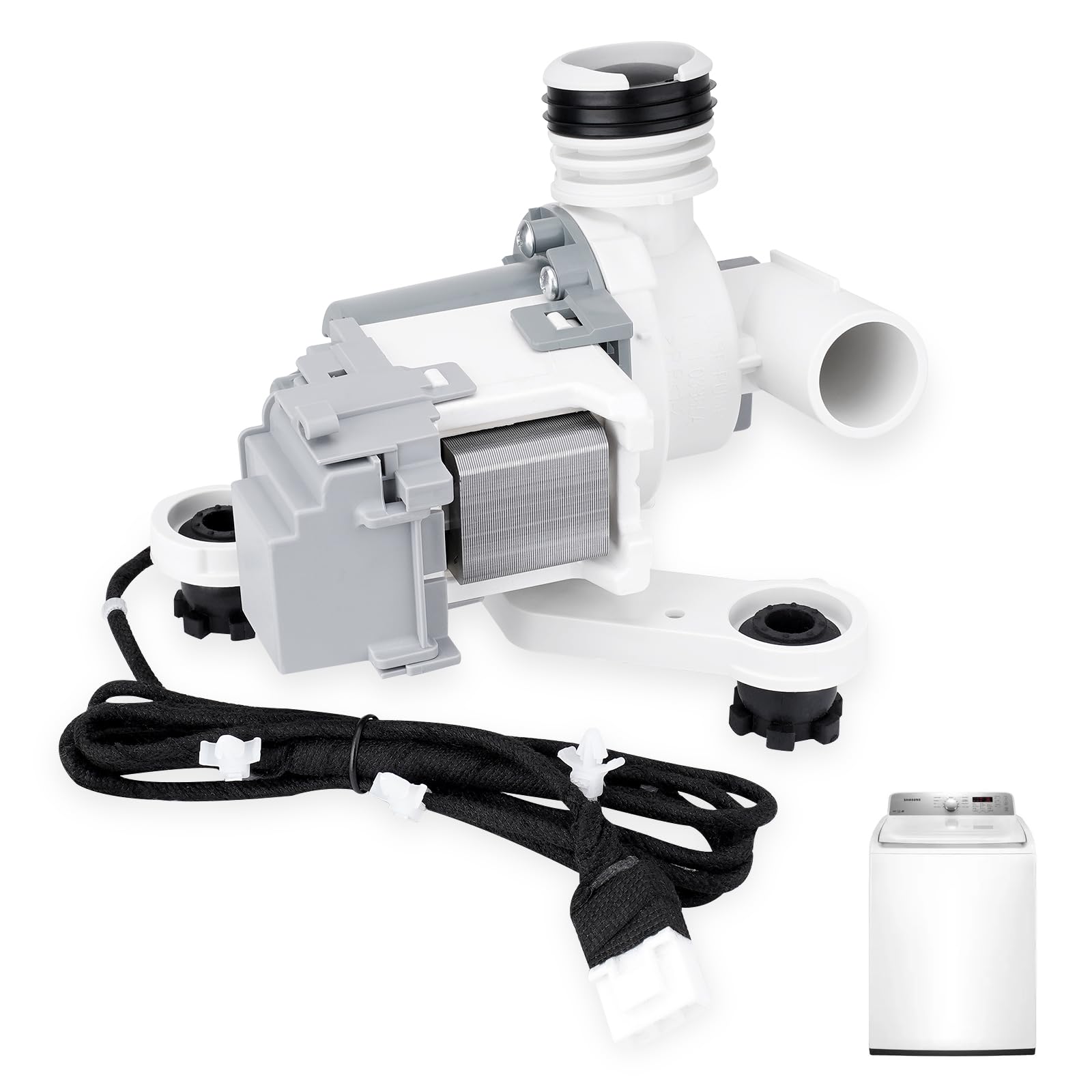 DC97-19289F DC97-19289B DC97-19289A Washer Drain Pump Assembly - Image 7