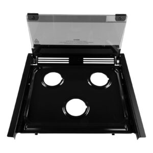 Furrion Replacement RV Oven Top Tray Module - Black TK #C-F1S17L02A-002
