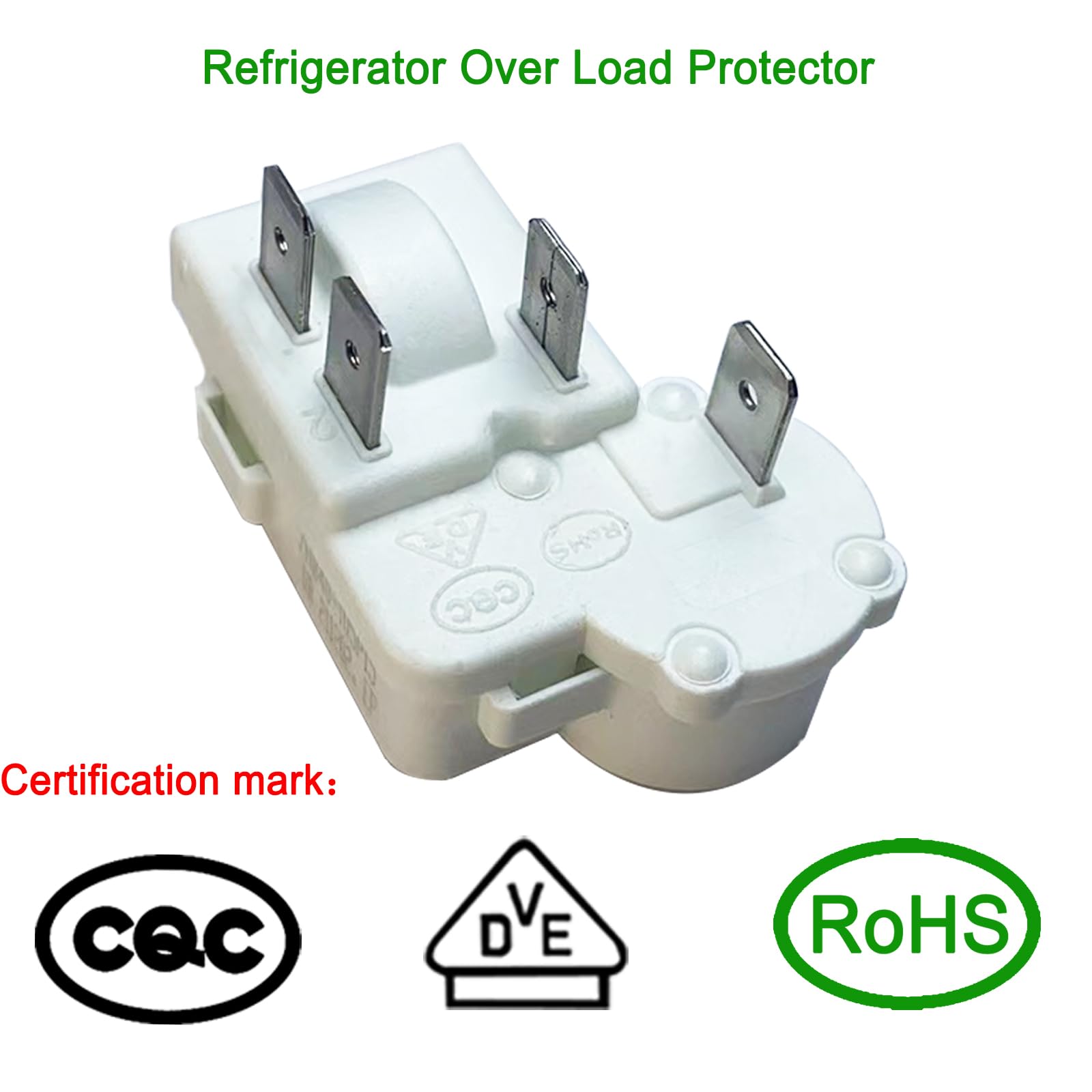 4-Pin Freezer Compressor PTC Starter Relay ZHB88-125P4.7 zhb45-135p4.7 - Image 5
