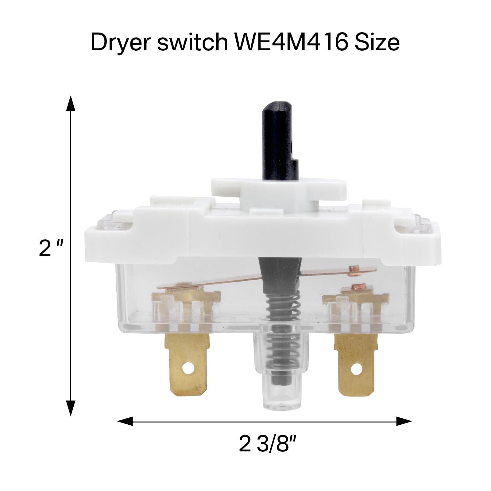 Showingo WE4M416 Dryer Push-to-Start Switch Replacement for GE Hotpoint - Image 3