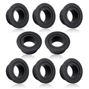 [Upgraded] WD12X26146 Dishwasher Wheels Lower Rack for GE, Lower Dishrack Roller, Replaces WD12X10435, AP6989036 (8 Pack)