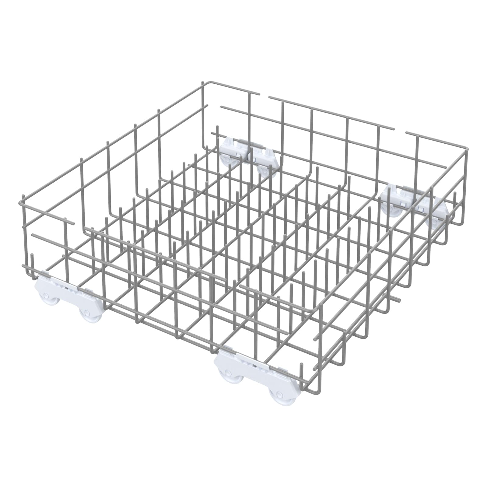 UPGRADED W10311986 W10380384 Dishwasher Lower Rack Assembly for Whirlpool Kenmore Dishwasher Rack Replacement Parts,W10311986 W11158802 Whirlpool Dishwasher Bottom Rack with Wheel Dishrack - Image 8